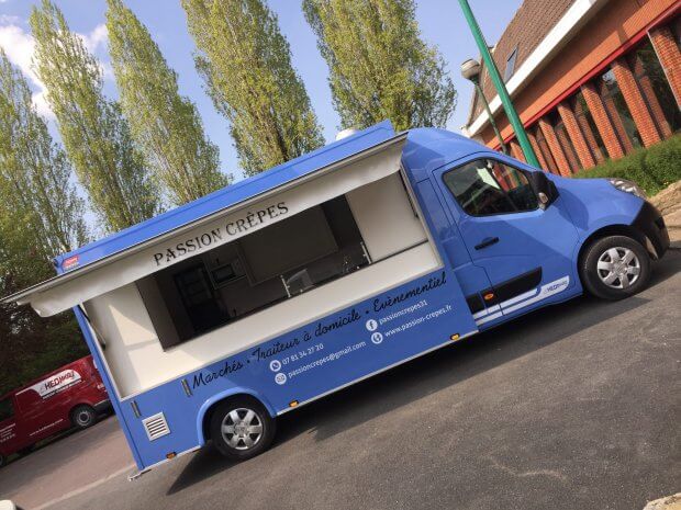 Camion crêpes gaufres