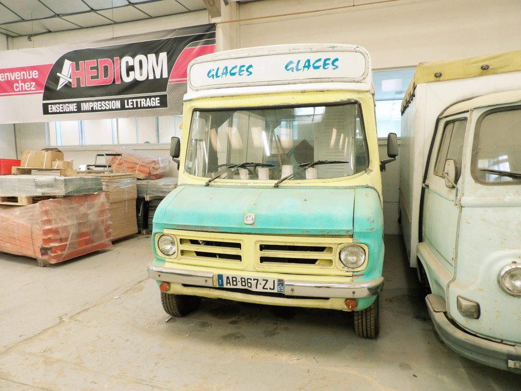 Food truck vintage glace