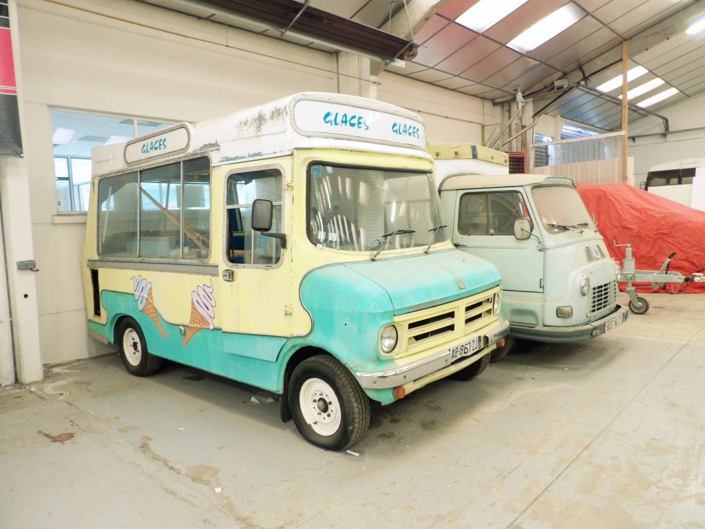 Food truck vintage glace