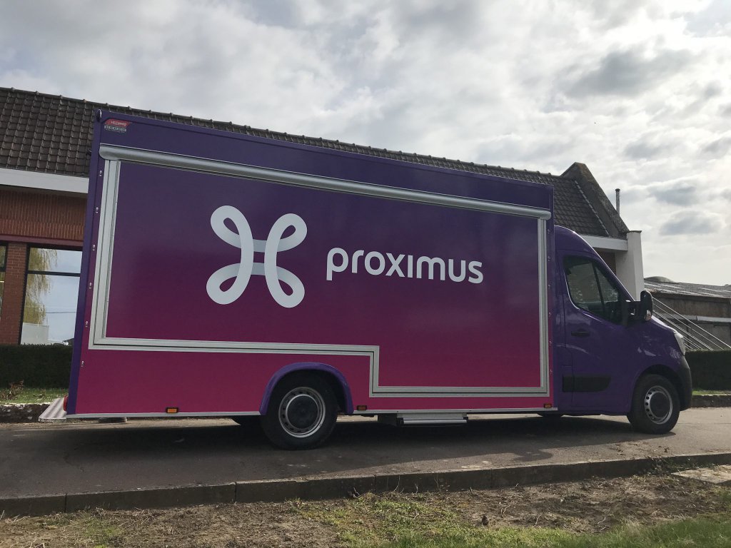 camion bureau hedimag proximus