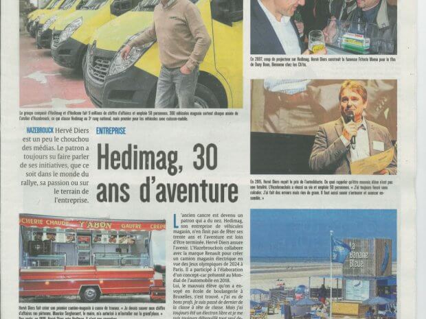 Indicateur des Flandres : Hedimag 30 ans d&rsquo;aventures