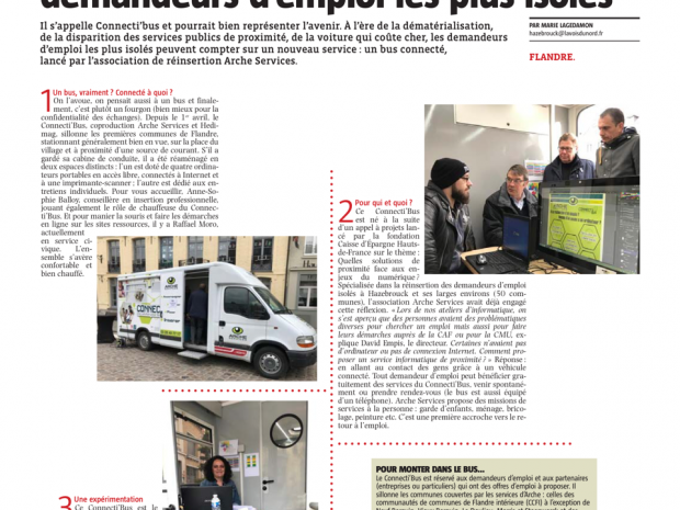 Le Connecti&rsquo;Bus au service des demandeurs d’emploi