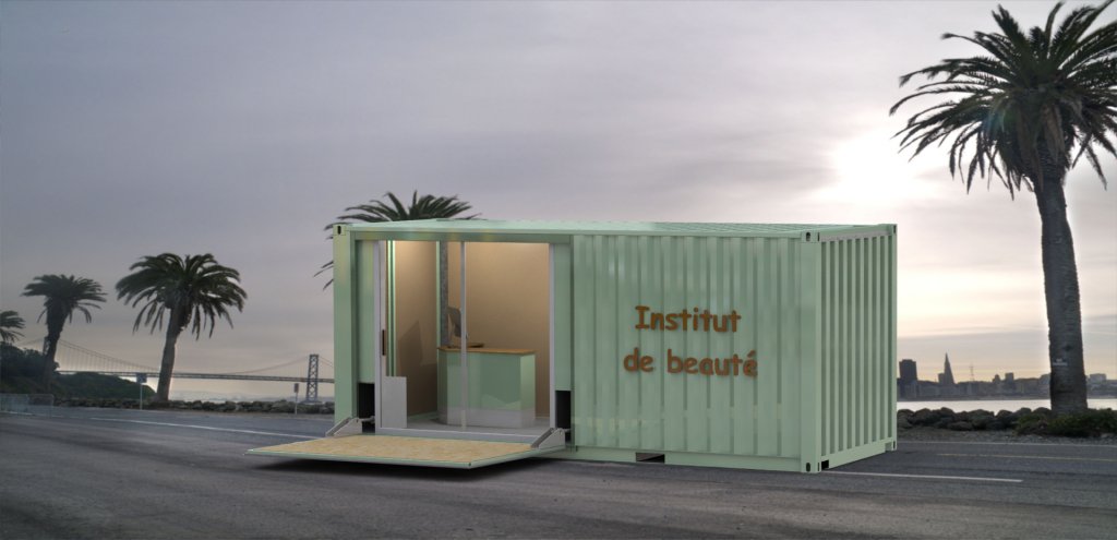 container institut de beauté