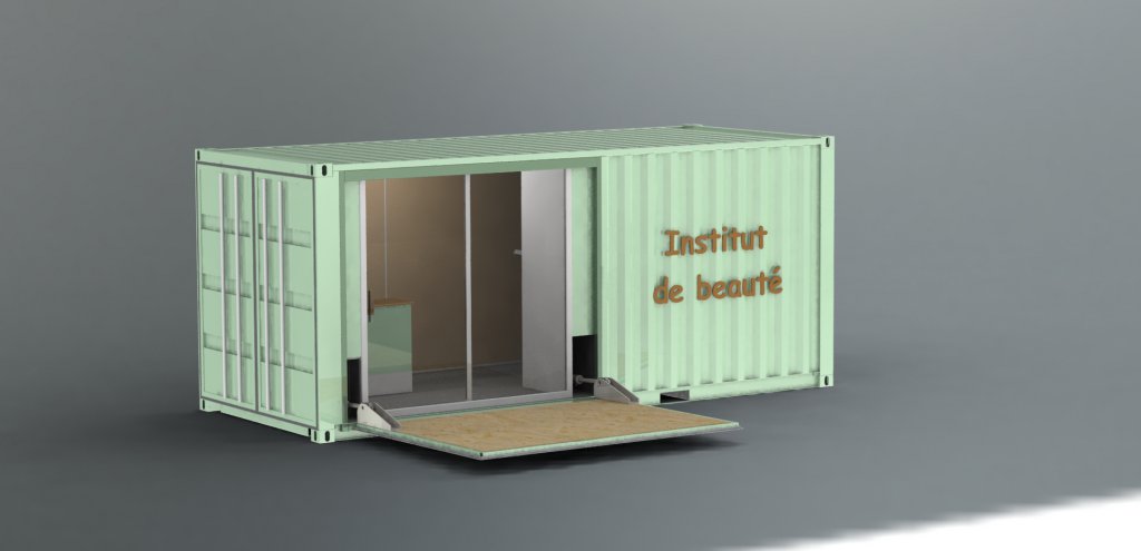 container institut de beauté