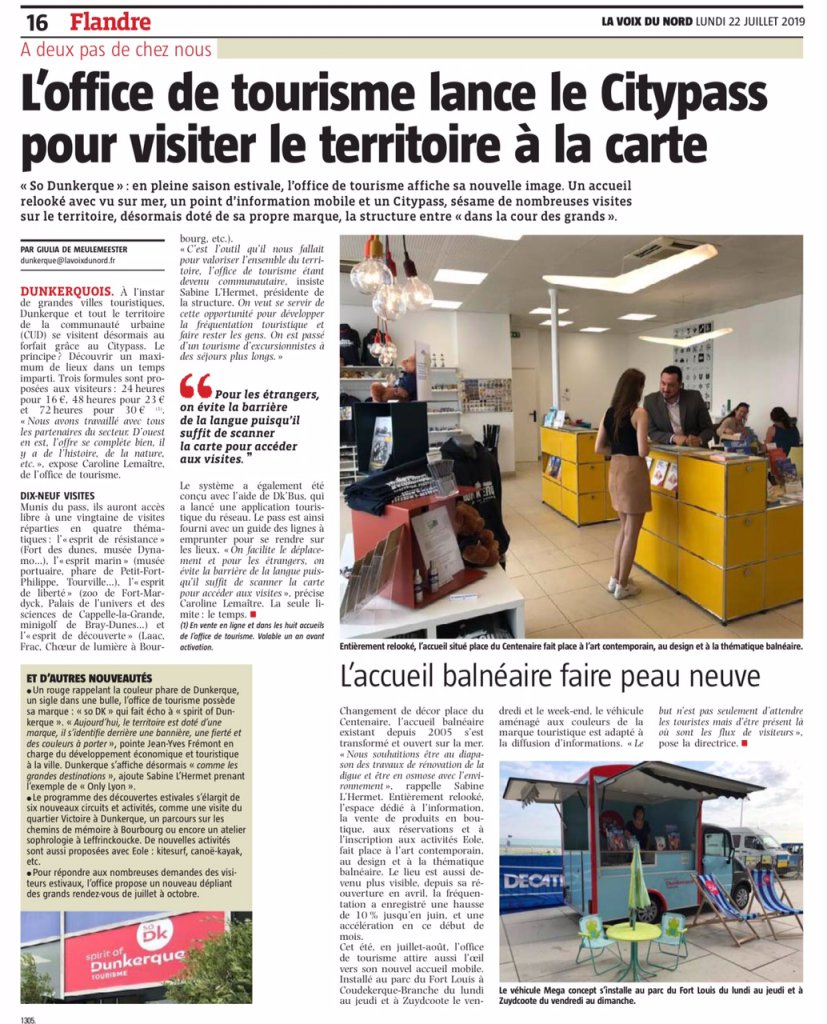 Article VDN OT DUNKERQUE