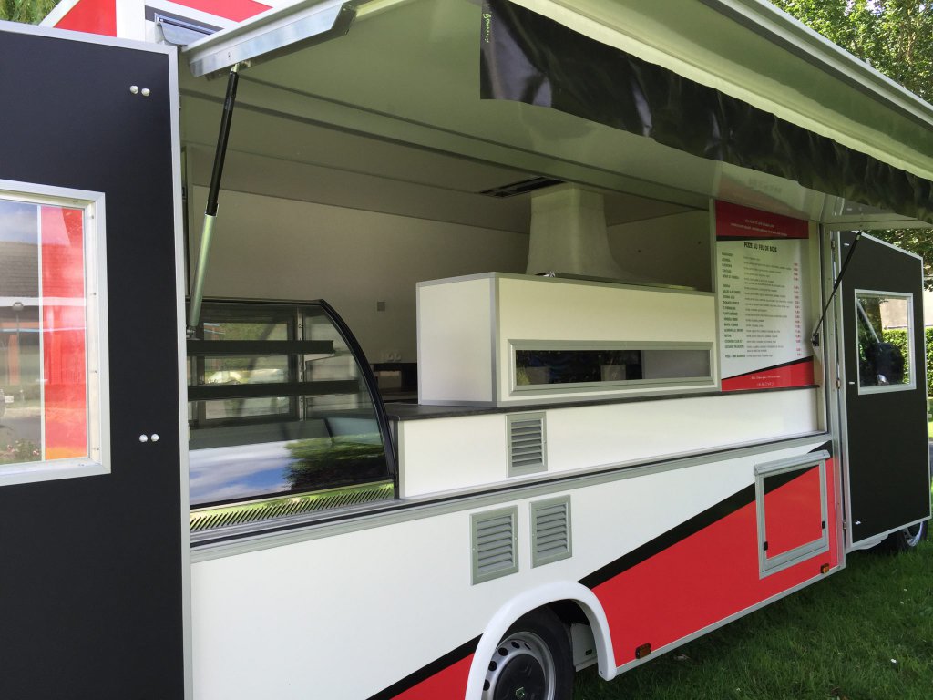 camion pizza électrique