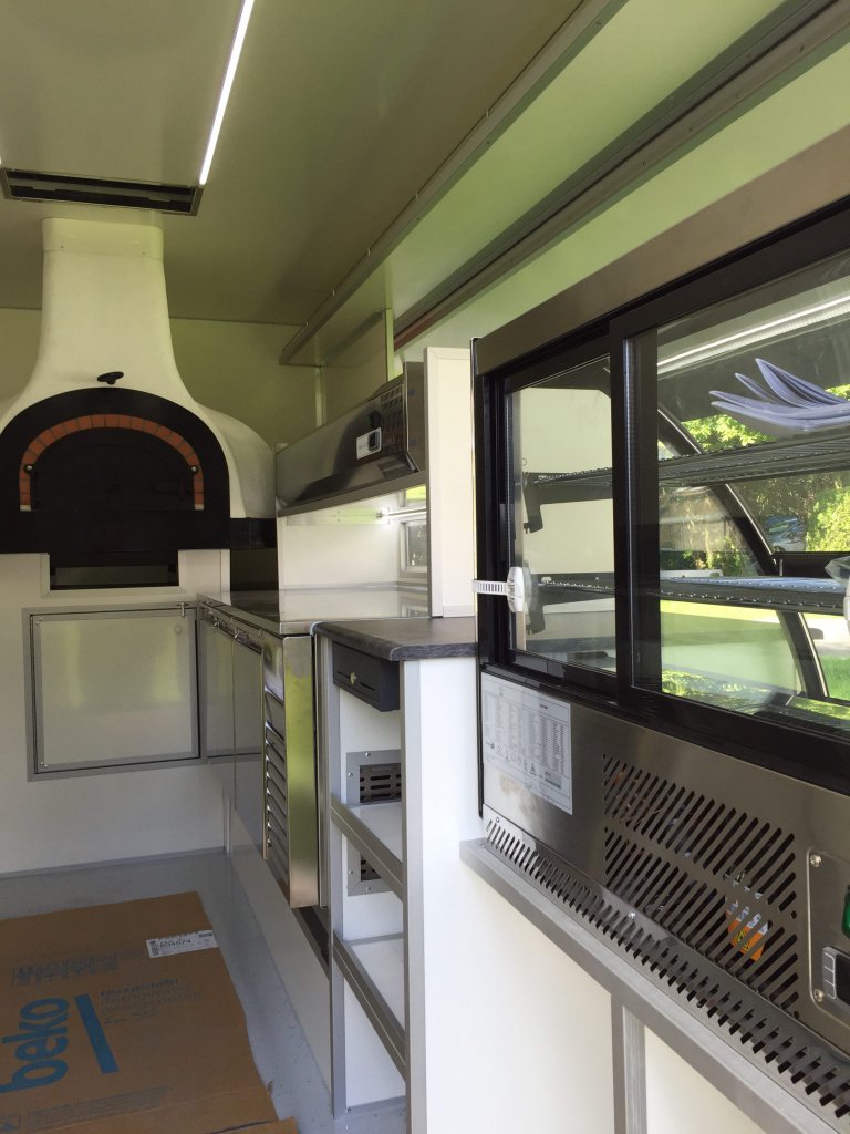 camion pizza électrique