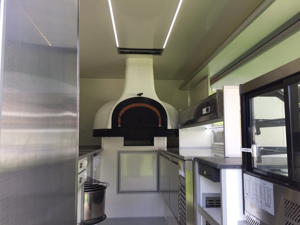 camion pizza électrique