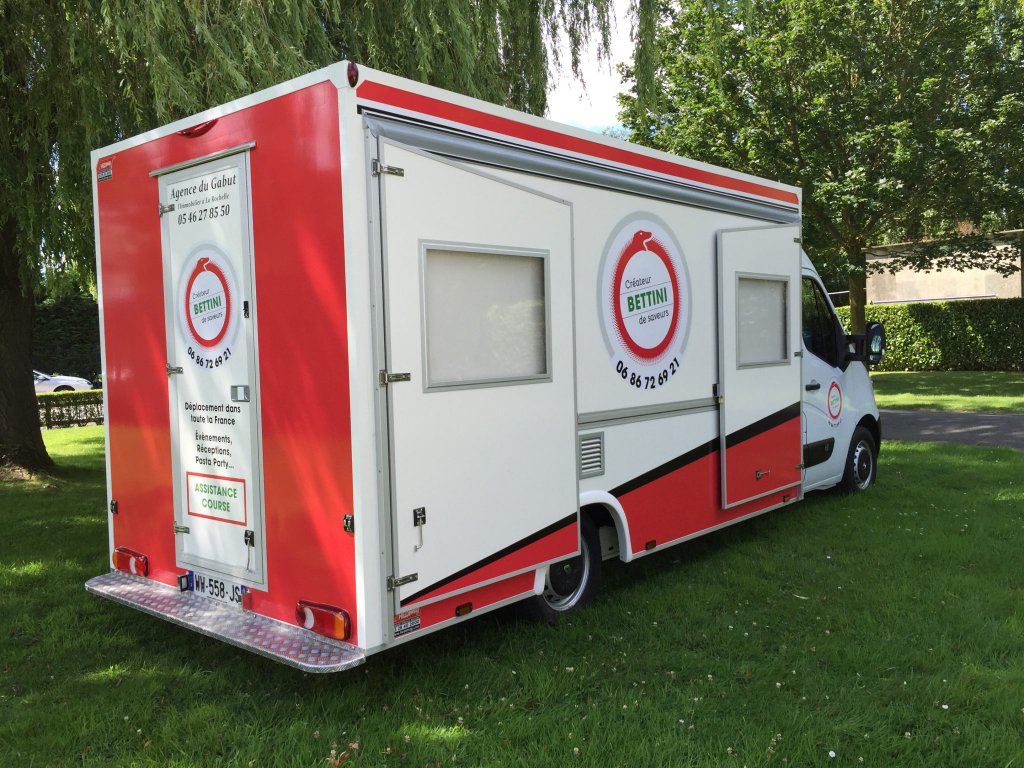 camion pizza électrique