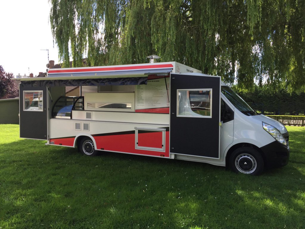 camion pizza électrique
