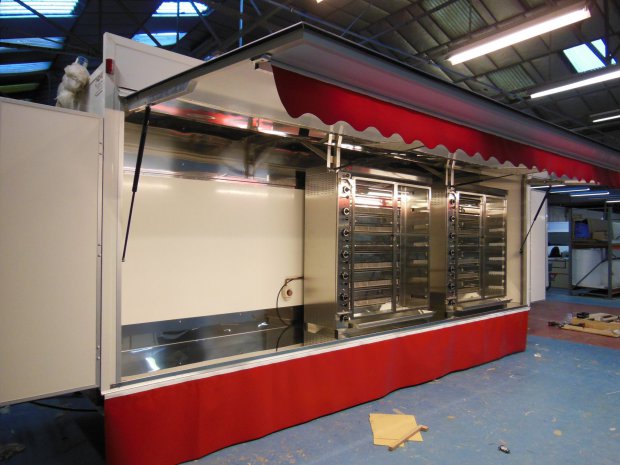 Remorque Rôtisserie 500 ou 600 PRO
