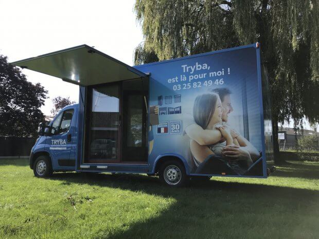 Camion showroom