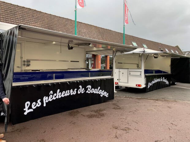 Camion poissonnerie Hedimag
