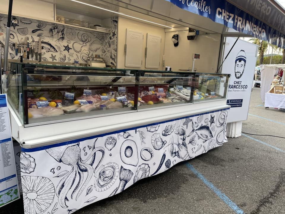 Camion poissonnerie chez Francesco