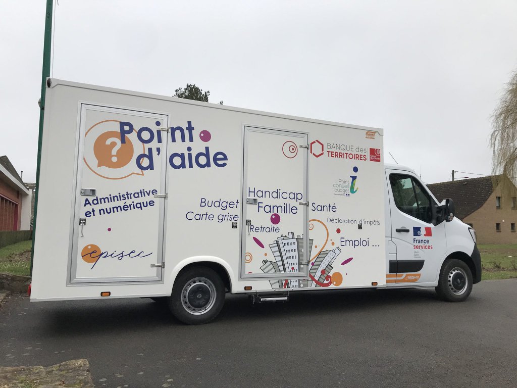 Camion bureau mobile