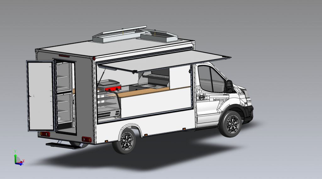 camion acess friterie hedimag