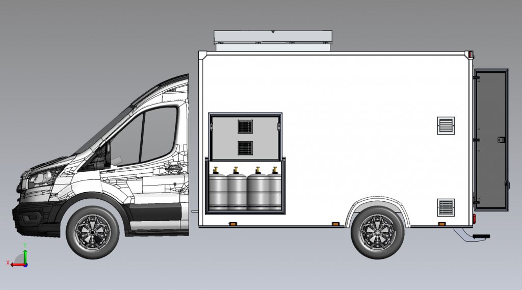 camion acess friterie hedimag