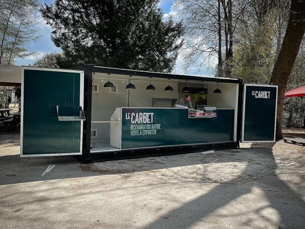 Container snack pour le Zoo d&rsquo;Amiens