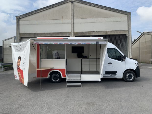camion évènementiel Nord Littoral Hedimag