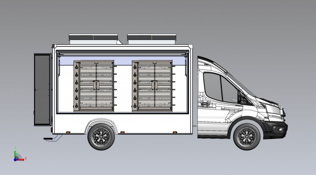 Plan de camion rotisserie Hedimag