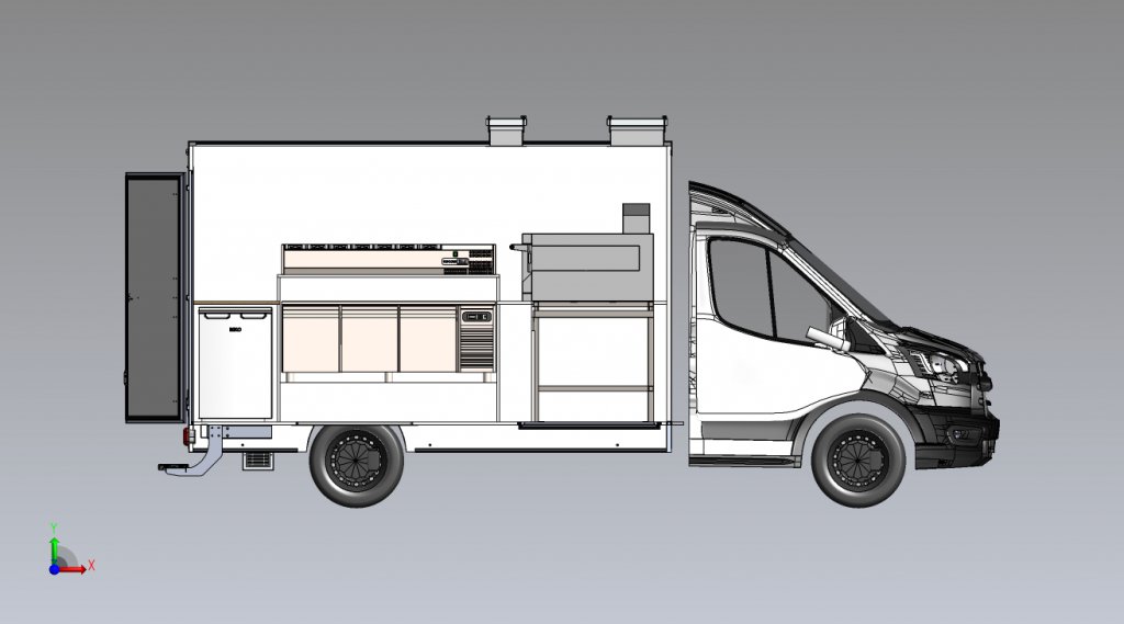 Camion pizza Gaz plan de fabrication