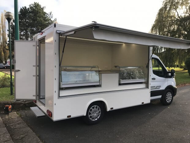 Camion de marché traiteur access