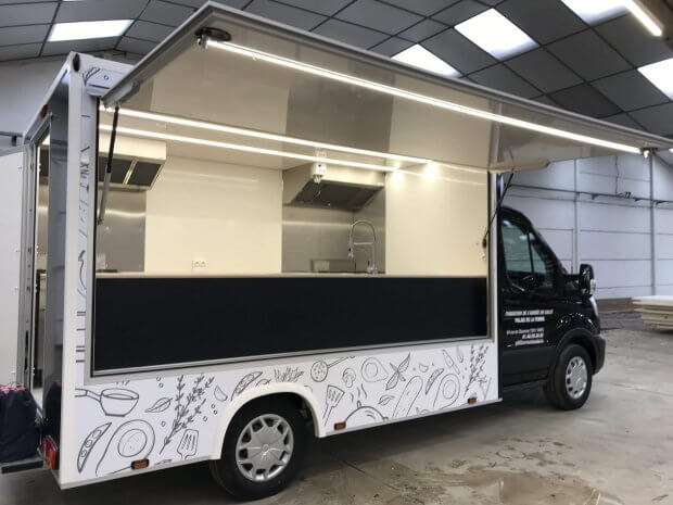 Camion cuisine pour l&rsquo;Armée du Salut