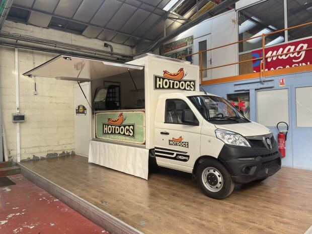 Piaggio NP6 Food Truck