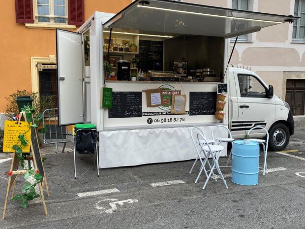 Piaggio café thé de Mamzelle Café