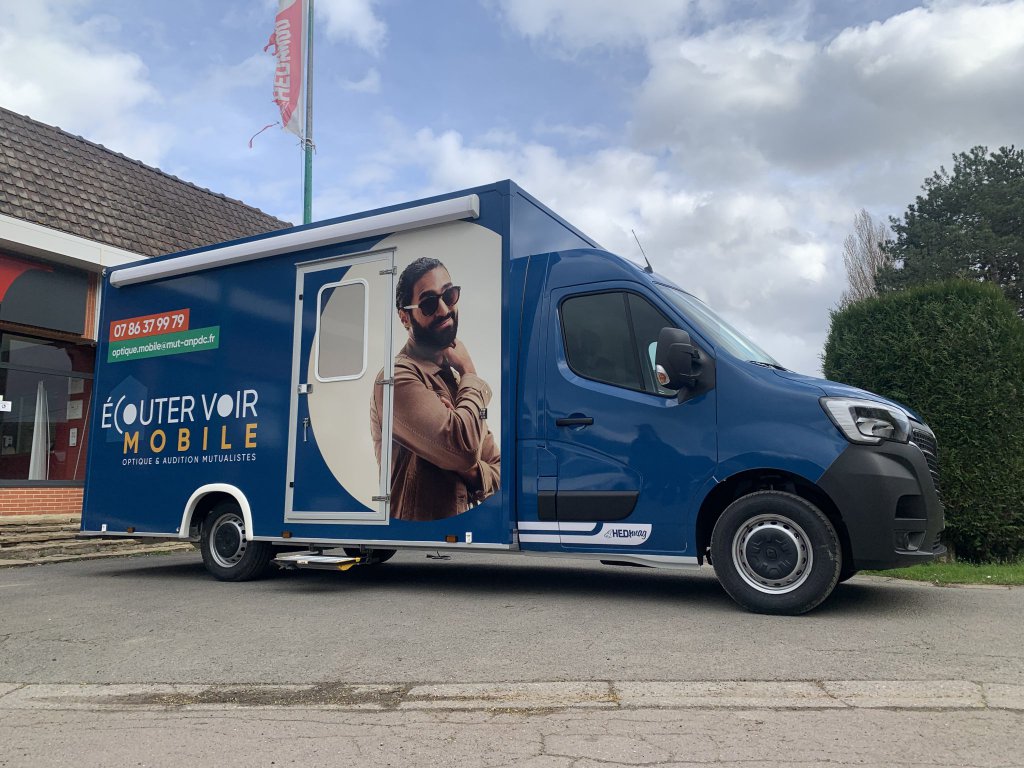 Camion bureau optique Hedimag