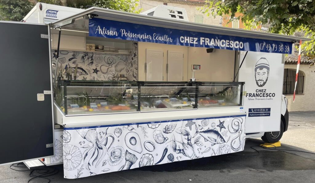 Camion poissonnerie chez Francesco 3 Hedimag