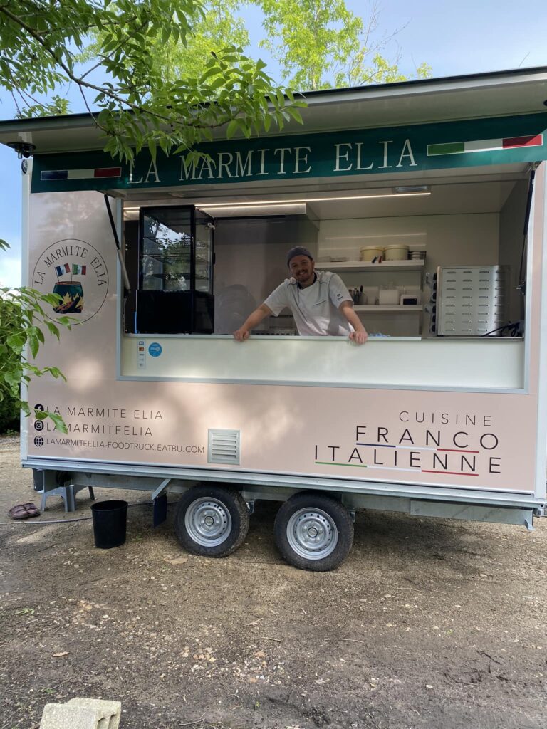 remorque snack cuisine italienne La marmite Elia