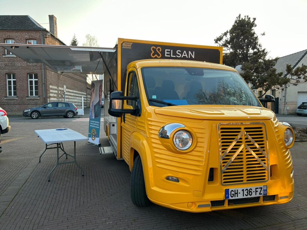 Camion Elsan Care camion santé prévention de santé Hedimag 2